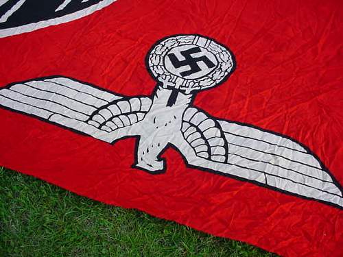 Very large german ww2 flag