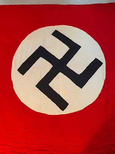 Early NSDAP wall banner