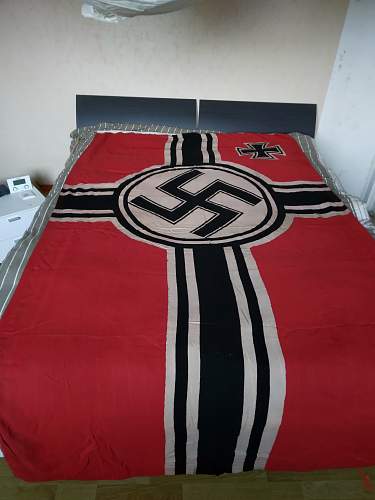 Reichskriegsflagge and swastika Pennant: Original??