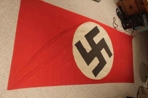 Large NSDAP Banner .... with a little extra