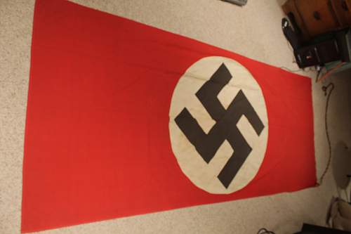 Large NSDAP Banner .... with a little extra