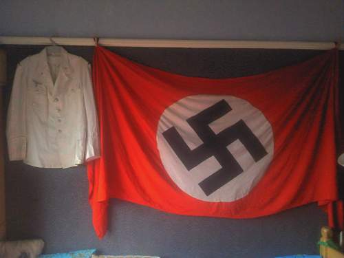 Opinion on Nazi Party flag - Is the price alright too?