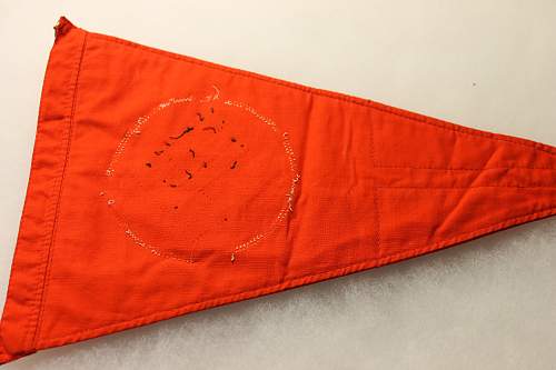 NSDAP Pennant with RZM tag!