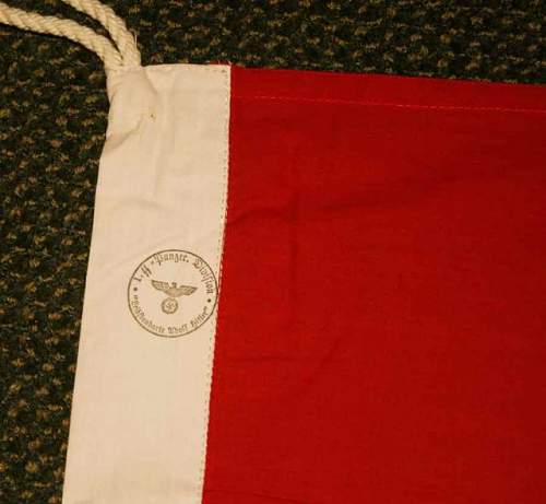 SS marked flag: repro or genuine please help