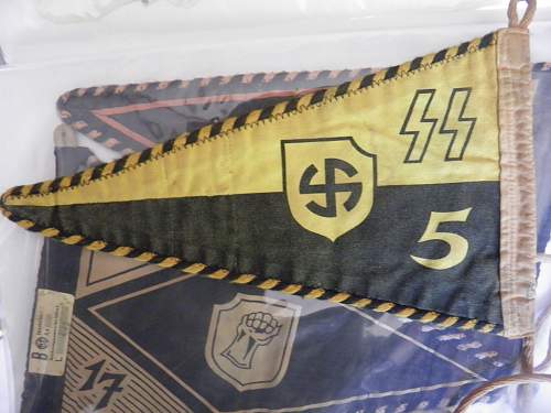 SS Pennants from the Berghof