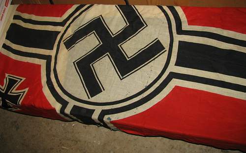 Is this a real Reichskriegs Flag?