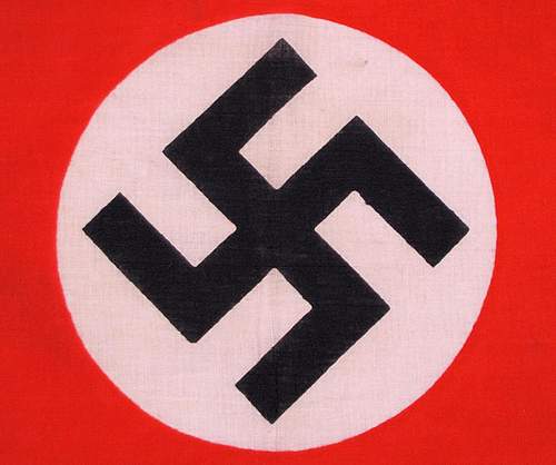 Japanese made Nazi flag ?