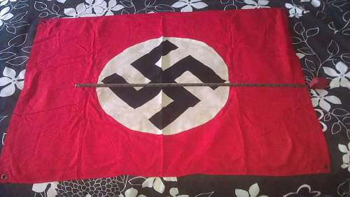 x3 Flags, inc. Party Flag &amp; x2 Kriegsmarine Related Flags