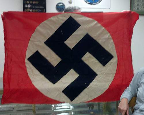 Unknown swastika flag