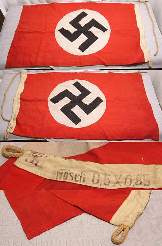 authenticity-nsdap flag, pin,armband