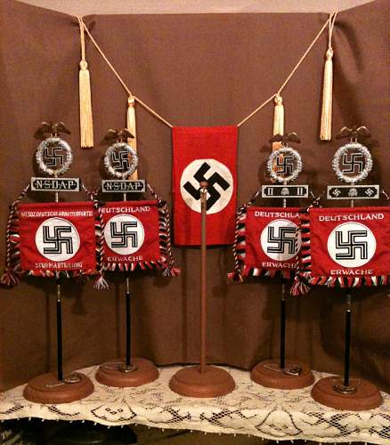 Nazi Standard banners