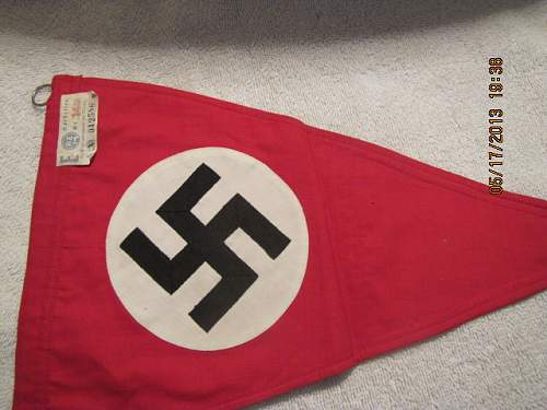 Third reich pennant