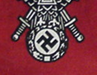 very rare NS-RBK Reichsbund der Korperbehinderten Flag