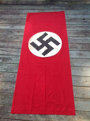 Nazi Banner. . . . War Souvenir