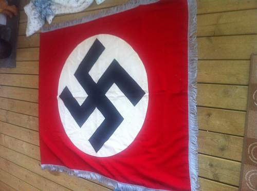 Nazi Podium Banner