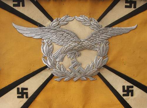 Luftwaffe Schellenbaume Flagge 'Uetersen'