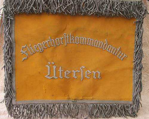 Luftwaffe Schellenbaume Flagge 'Uetersen'