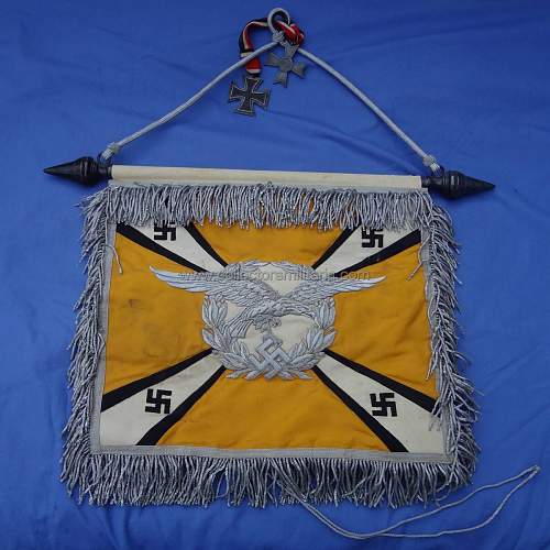 Luftwaffe flight section Schellenbaume Flagge 'Lfl. Kdo.3'