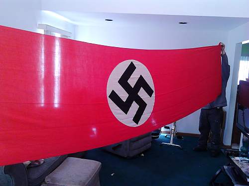 Nazi Banner Flag-Authentic??