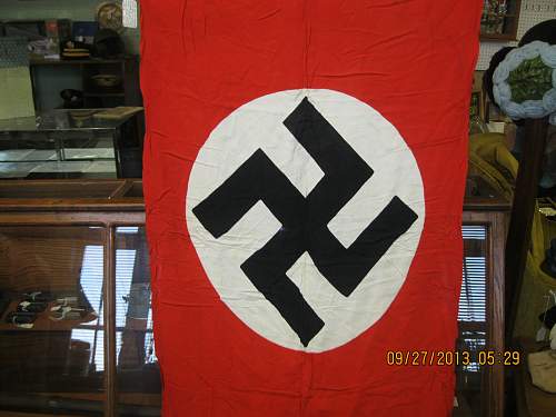 Antique shop German navy jack, look good to you? Looks good to me.