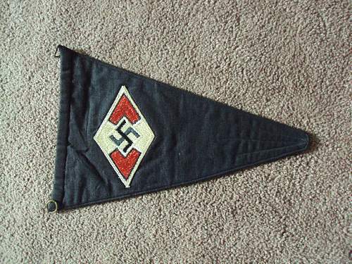 Hitler youth pennant ???