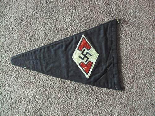 Hitler youth pennant ???