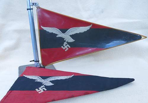 Luftwaffe Flak vehicle pennant