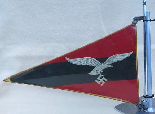 Luftwaffe Flak vehicle pennant