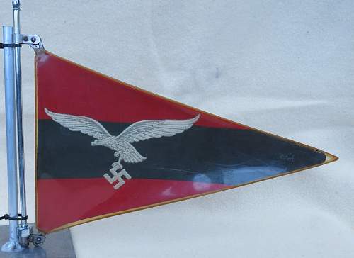 Luftwaffe Flak vehicle pennant