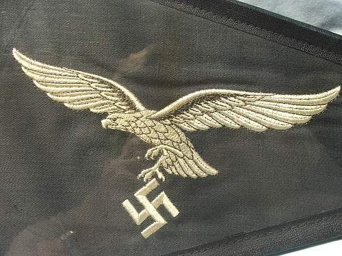 Luftwaffe vehicle pennant for un-assigned officers