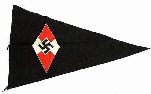 Hitler Youth BDM pennant