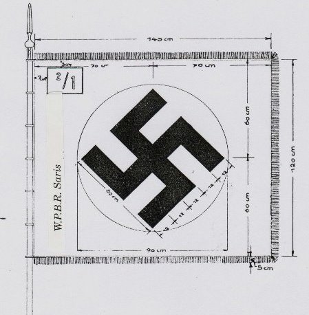 1938 order for SA-flags, unit-numbers, special devices, traditions-numbers and names