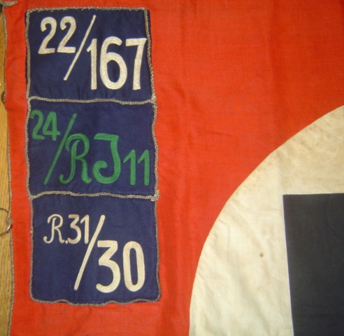 1938 order for SA-flags, unit-numbers, special devices, traditions-numbers and names