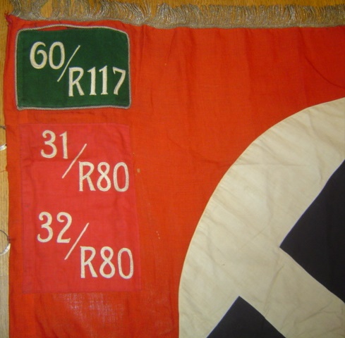 1938 order for SA-flags, unit-numbers, special devices, traditions-numbers and names