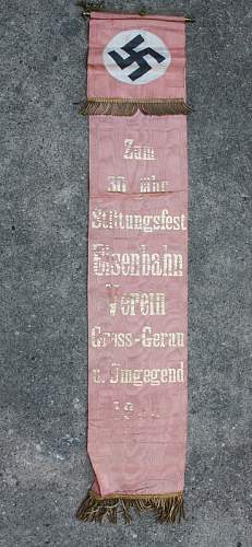 NSDAP railroad sash