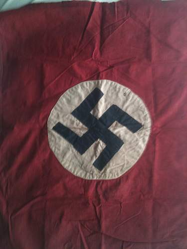 WWII Germany Nazi Flag Double Sided 24x20