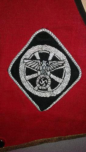 NSKK patch on a guidon