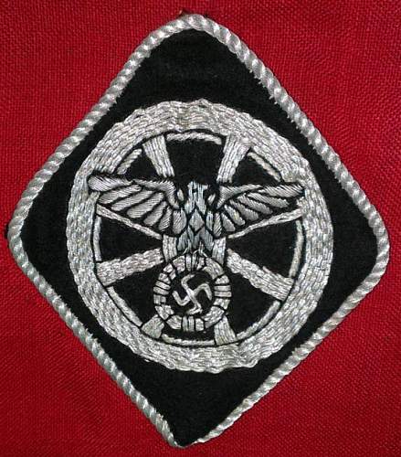 NSKK patch on a guidon