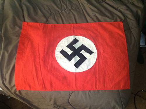 Small NSDAP Flag for Review