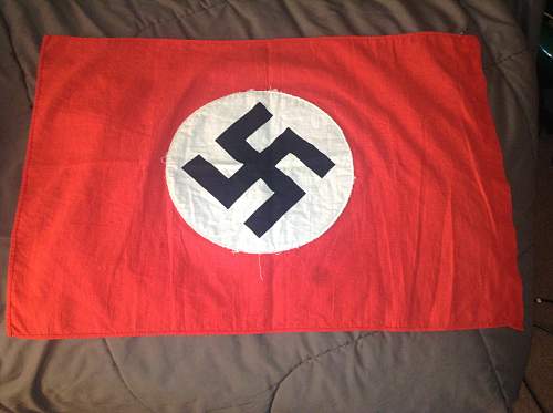 Small NSDAP Flag for Review