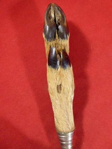 W.Clauberg &quot;vintage&quot; deers foot dagger