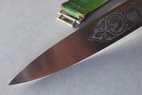 Senior Forestry cutlass by E.Pack Siegfried Waffen - Oberförster Hirschfänger E.Pack