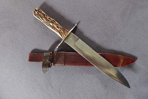 Eickhorn model 1433 huntingknife in bowie stye