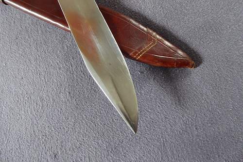 Eickhorn model 1433 huntingknife in bowie stye