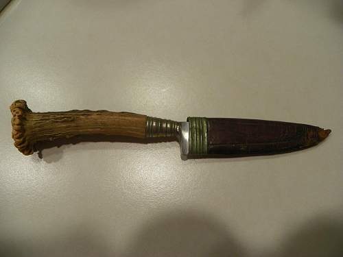 Stag handle boot knife any info