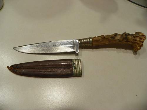Stag handle boot knife any info