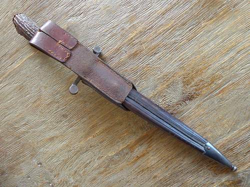 Falconry knife - Falkner Messer an unknown beauty