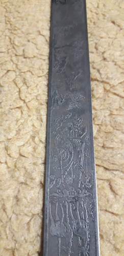 WEYERSBERG &amp; CO. Solingen hunting knife engraved FAKE ?