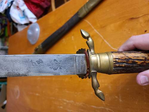 Forestry dagger/Cutlass I think any help Identifying it would be greatly appreciated