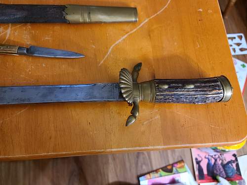 Forestry dagger/Cutlass I think any help Identifying it would be greatly appreciated